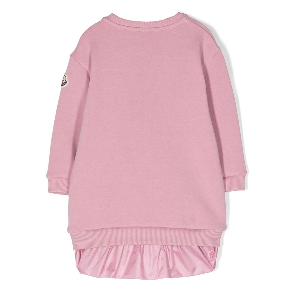 Moncler‎ Kids Sweatshirt Dress Pink Size 2Y 2 Years NEW $270 - Picture 2 of 8